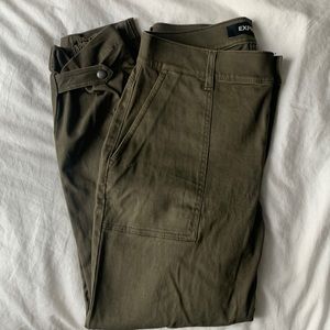 EXPRESS Green Army pant Size 8